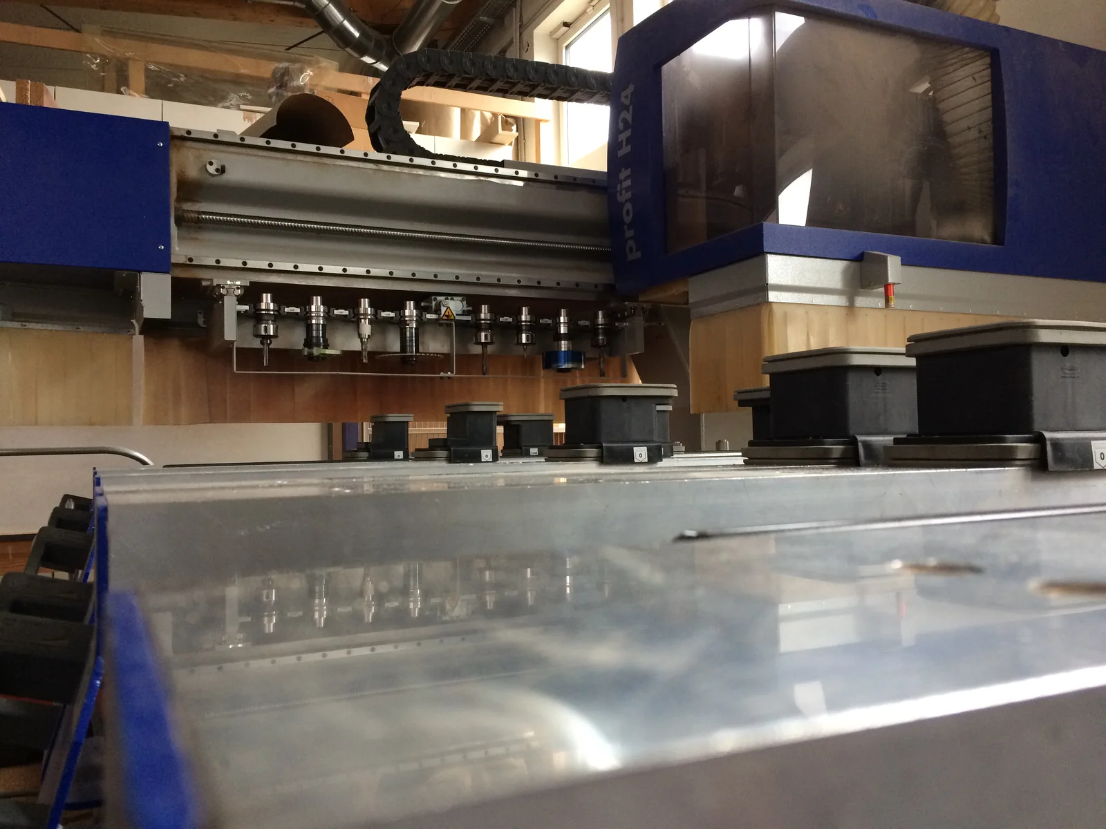 CNC-Maschine in der Werkstatt von Selig & Kleinsorge